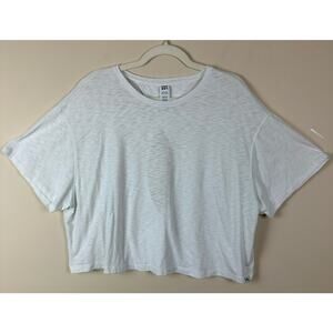 JoyLab Womens Open Back Crop Top Tee Size XL Athleisure Layer Active Loungewear